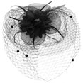 thumbnail image 1 of MasteelfCA Chapeau de Fascinateur Chapeau de Fête de Thé Fil en Maille Fascinateur Costume d'Halloween Accessoire de Tête, 1 of 7