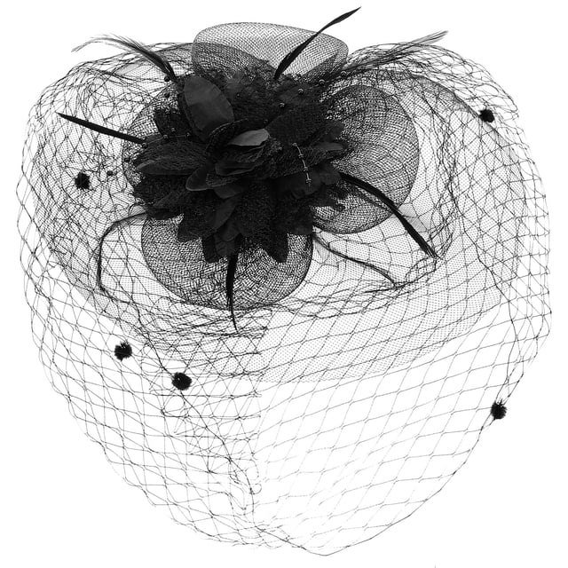 MasteelfCA Chapeau de Fascinateur Chapeau de Fête de Thé Fil en Maille Fascinateur Costume d'Halloween Accessoire de Tête