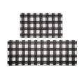 thumbnail image 1 of Juego de alfombrillas de cocina FRESHMINT Modern Farmhouse Plaid, 2 piezas, 1 of 7
