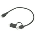 thumbnail image 2 of Cable Data Transmission Cable USBCTYPEC USB3.0 to MicroUSB3.0 2in1 Hard Disk PVC Line, 2 of 7