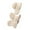 Beige, variant on WYanRUI Soft Polyester Baby Car Seat Insert Cushion, Ergonomic Head & Body Support Liner Pad for Newborn Stroller Pram Swing Infant Travel Accessories
