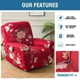thumbnail image 3 of Recliner Slipcovers -Pieces Lazyboy Recliner Covers Recliner Couch Covers Recliner Chair Cover Non Slip Reclining Slipcovers with Storage Pockets Furniture Protector for Living Room, 3 of 8