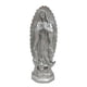 thumbnail image 1 of Estatua de la Virgen María católica Figura de la Santísima Madre Adorno religioso Hecho a mano plata, 1 of 7
