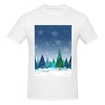 thumbnail image 4 of Bingfone Christmas Trees Men'S Loose Fit Short-Sleeve Pocket T-Shirt, 4 of 7