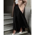 thumbnail image 4 of BTFBM Satin Skirts for Women Summer Elegant Flowy A-Line Cocktail Formal Silk Spring Maxi Skirt Night Out Outfits, 4 of 9