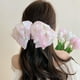 thumbnail image 1 of Lazos para el cabello de encaje grande rosa para niñas, 1 of 4