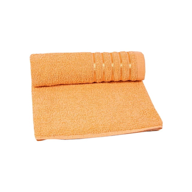 Toalla Encanto Estándar Medio Baño Naranja Concord Colchas Concord S525MDP