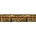 thumbnail image 4 of TRIMZ Country Gardening Wallpaper Border Pre-pasted, Ready to Apply Farmhouse Wall Décor, Length 15', 4 of 6