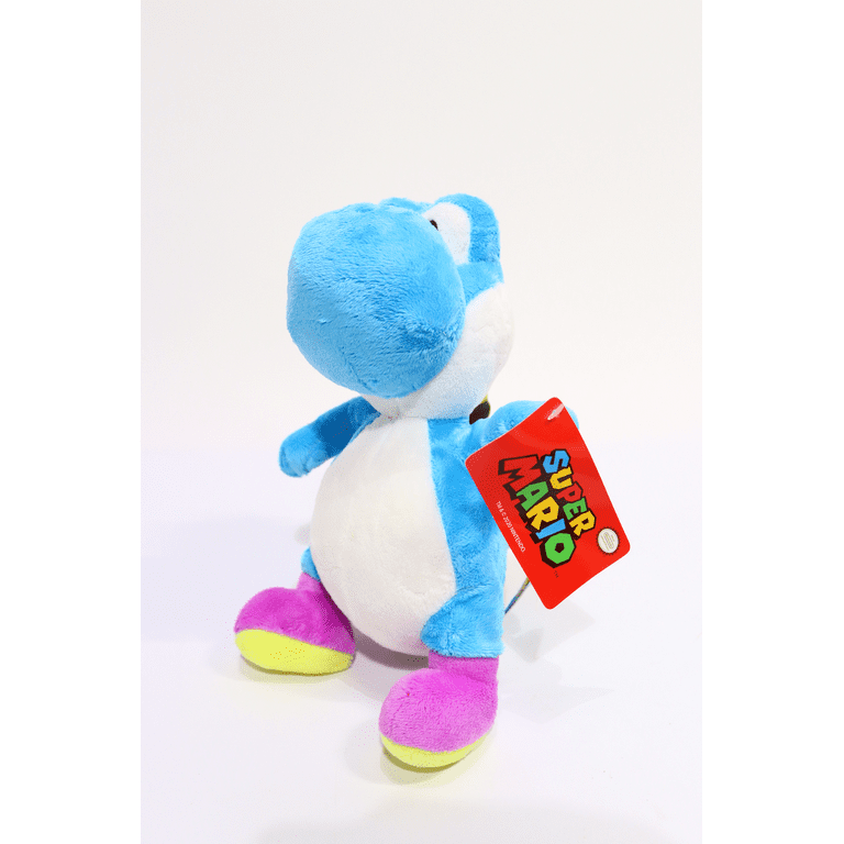 Johnny s Toys Super Mario 10.5 inch Character Plush Blue Yoshi