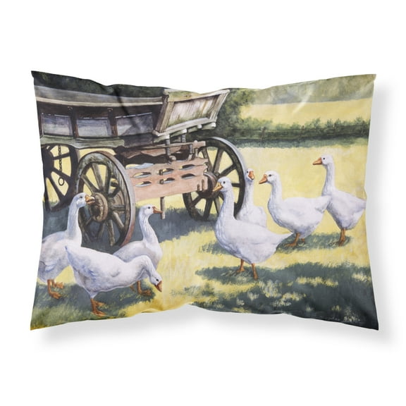 Geese by Daphne Baxter Fabric Standard Pillowcase