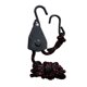 thumbnail image 1 of Cordón colgante ajustable para lámpara de tienda, gancho de polea de elevación (metal de 3/8 pulgadas) Likrtyny  Deportes al aire libre Salida diaria Juego de fiesta, 1 of 8