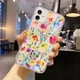 thumbnail image 3 of Funda transparente con flores para iPhone 14 Pro, iPhone 15 Pro, 13, 11, 12, 16 Pro Max, Xr, Xs Max, 7, 8 Plus, 12, 13 Mini, SE 2, 3 of 5