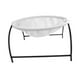 thumbnail image 5 of Cama elevada para gatos, cómoda y transpirable, con estructura de hierro, ideal para descansar. blanco, 5 of 9