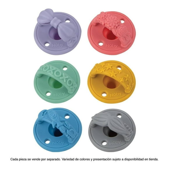 Chupón de Silicón Núby Soother Varios Modelos 1 Pieza