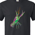 thumbnail image 4 of Inktastic Mardi Gras Crayfish Artsy T-Shirt, 4 of 5