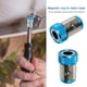thumbnail image 3 of Puntas Destornillador 1/4 Pulgadas Cabeza Por Lotes Anillo Magnético Funda Bloqueo Tornillo () Azul, 3 of 8