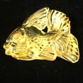 thumbnail image 3 of Amber Beautifully Carved Fish | 37x30x8 mm | Yellow | 1 Pendant Figurine |, 3 of 11