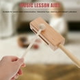Rhythm Block Kids Wood Block Percussion Musical Instrument with Mallet