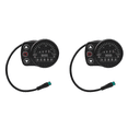 thumbnail image 1 of 2X KT-900S E-Bike LED Display Meter Waterproof Connector Display Code Table Universal 24V/36V/48V, 1 of 6