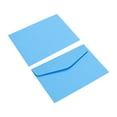 thumbnail image 5 of Uxcell Blank Small Items Storage Card Holder Mini Envelopes, Blue 100 Pack, 5 of 6