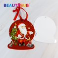 thumbnail image 3 of BEAUTYSUB 1,15 mm HD de una cara blanco brillante LS-CO016 Sublimación de alta definición Adornos navideños personalizados decorativos, 3 of 4