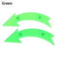 thumbnail image 2 of Remove Without Tools Wide Range Of Uses Bike Reflectors Bicycle Accessories Green Plastic Red White Approx.15cm, 2 of 9