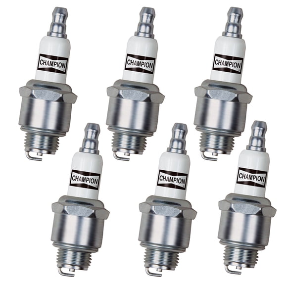 Champion 6 Pack of Genuine OEM (868S) Spark Plugs - RJ19LM-6PK