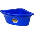 thumbnail image 2 of Little Giant Plastic Corner Feeder 26 Quart Space-Saving Livestock Feed, Blue, 2 of 5