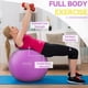 thumbnail image 3 of Pelota de ejercicio Fitvids antireventón y antideslizante de 38-45 cm, 3 of 7