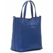 Calvin Klein Larissa Leather Crossbody Blue MSRP $168 B4HP Missing Shoulder Strap