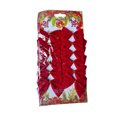 thumbnail image 2 of 12 Pack Mini Velvet Christmas Bow Ornaments, 5.5cm Hanging Decorations for Christmas Tree, Garland, Wreath, Holiday Party and Seasonal Home Display, 2 of 7