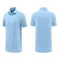 thumbnail image 4 of LYMAYTER Men's Athletic Short Sleeve Loose Outdoor T-Shirt Lightweight Golf shirt for M-3XL, 4 of 8