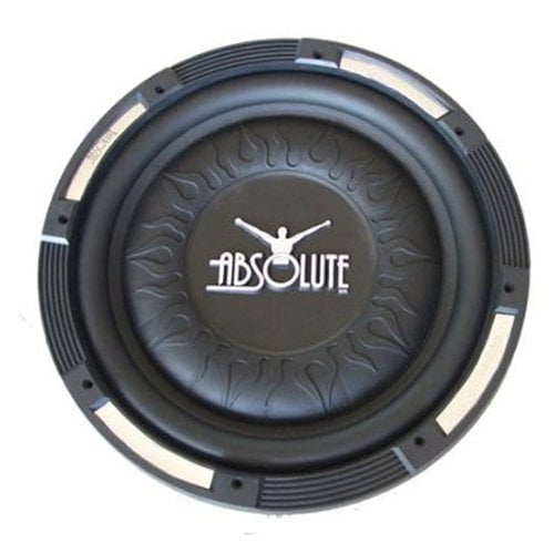 Absolute XS-1000 10-Inch 4-Ohm Xcursion Series Slim Subwoofer - Single