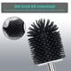 thumbnail image 5 of Toilet cleaning brush silicone toilet brush toilet 2 in 1 hygienic sterile silicone brush with toilet brush, 5 of 5