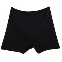 Diufon Plus Size Womens Cotton Brief Solid Color Comfortable Panties High Waist Full Coverage Underwear