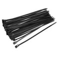 thumbnail image 4 of Uxcell Reusable Cable Ties Cable Zip Ties Adjustable Cable Tie Wraps Nylon  7.87" x 0.19" Black 40pcs, 4 of 5