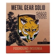 Metal Gear Solid FOXHOUND Insignia Limited Edition Metal Ingot