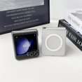 thumbnail image 2 of Magnetic Case for Samsung Galaxy Z Flip 6 Case Clear [Compatible with MagSafe] Slim Luxury Shockproof Protector Cover for Z Flip 6, 2 of 5
