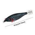 thumbnail image 4 of Señuelo Pesca Luminoso Anzuelos Calamar Anzuelo Artificial Cebos Jigging (gris), 4 of 9