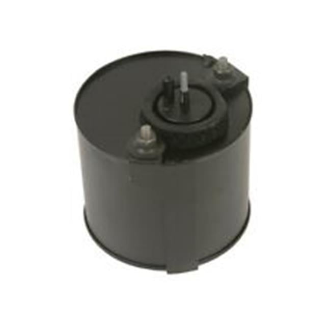Vacuum Reservoir Tank with Hardware, Smooth Black