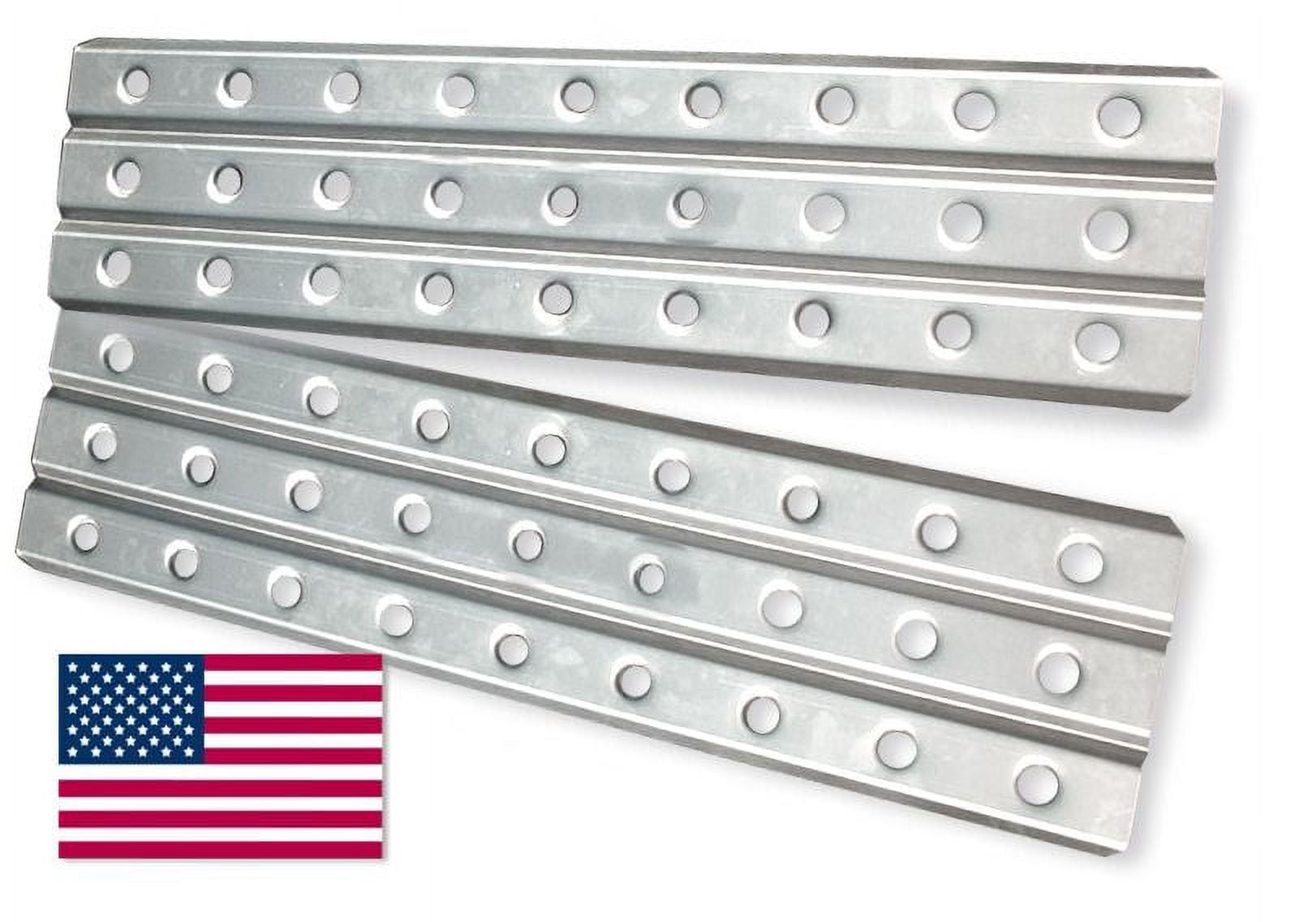 U.S. made HD SAND TRACKS - ALUMINUM 12 inch X 48 inch (Pair) with Mounting Brackets (OFF-ROAD RECOVERY)