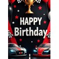 thumbnail image 4 of LUUFILx Happy Birthday Party Supplies Backdrop Colorful Balloon Decorations Banner Photography Props Celebration Background Party Decor, 4 of 8