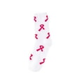thumbnail image 3 of Summer Sales LSONABXA Saving $5 Beige Socks for Women Breast Cancer Awareness Socks Ribbon Soft Ankle Socks Women Short Socks for Women, 3 of 3