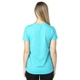 thumbnail image 2 of Ladies' Ultimate Short-Sleeve V-Neck T-Shirt - PACIFIC BLUE - L, 2 of 3