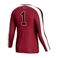 thumbnail image 3 of Unisex GameDay Greats Garnet South Carolina Gamecocks #1 Lightweight Volleyball Fashion Jersey, 3 of 3