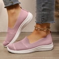 thumbnail image 2 of Willtoo Orthopedic Shoes for Women Slip on Walking Shoes Nurse Shoes Arch Support Wide Width Work Sneakers Pink 8 Wide, 2 of 6