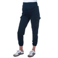 thumbnail image 3 of Jogger para Embarazo Casual Ajustable en algodón Almacenes Mario Color Azul Marino Talla Unitalla, 3 of 5