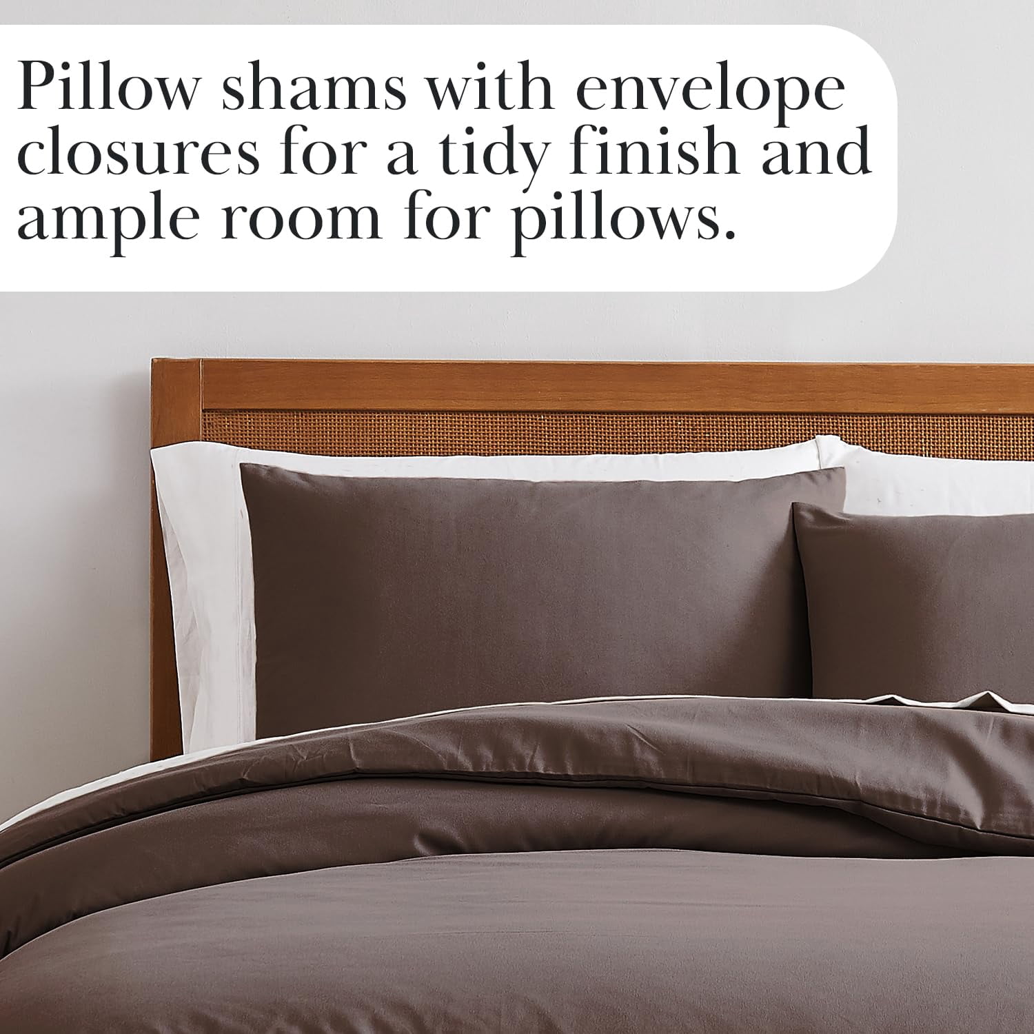 Neutral Solid Color 3-Piece Duvet Cover Set by Southshore Fine Linens