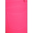thumbnail image 4 of Women's Plus Size Casual Stretch Comfy Pockets Solid Bermuda Shorts Pants, 4 of 4