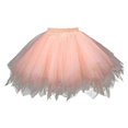thumbnail image 1 of Falda sin tirantes multicolor de color caramelo para vestido de novia, falda de media longitud, falda pirata colorida, 1 of 6